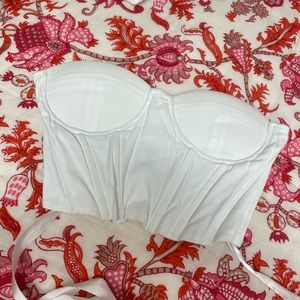 princess polly white corset top